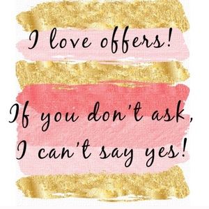 ❤️Love Offers!❤️